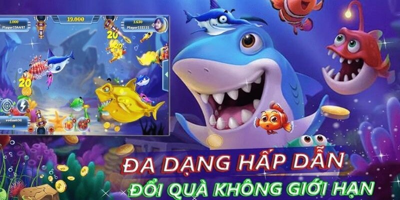 Bắn cá 3D mang lại trải nghiệm cực kì thú vị cho người chơi